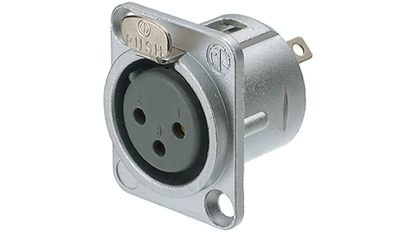 Neutrik Nc3Fdl-1 3 Pin Xlr Şase Dişi Konnektor