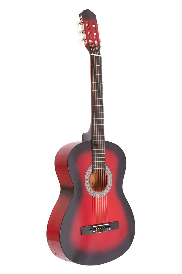 Madrid Mcg-125 Rds-Kırmızı Siyah 39 Klasik Gitar Tam Boy