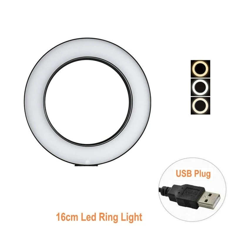 Oxid 16-6 16Cm/6 Standlı Led Fill Light Photo Studio görünüm