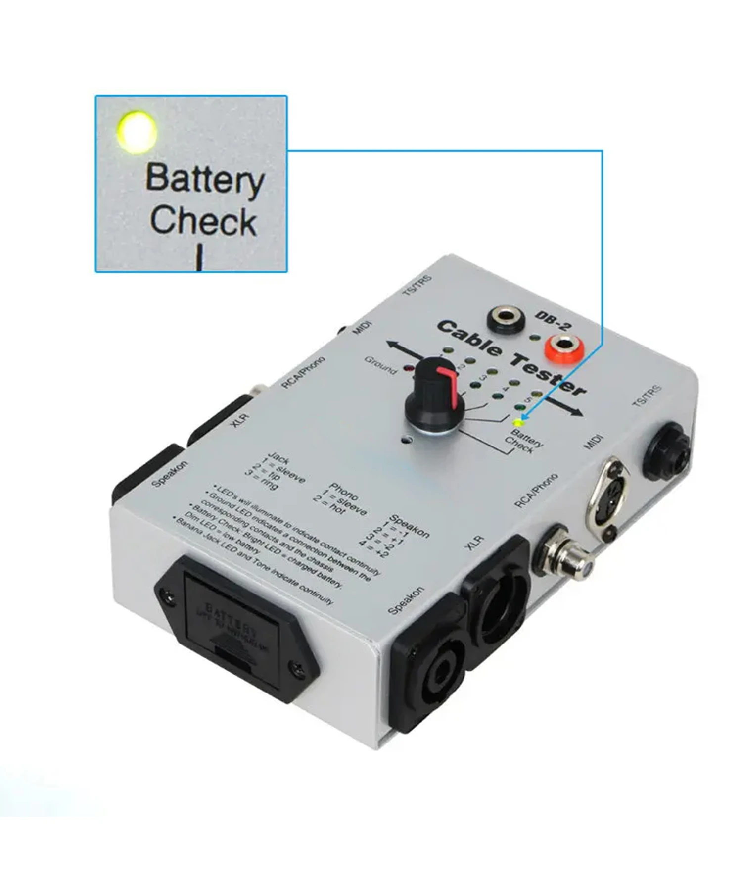 D-Sound Ctx-5 Cable Tester görünüm