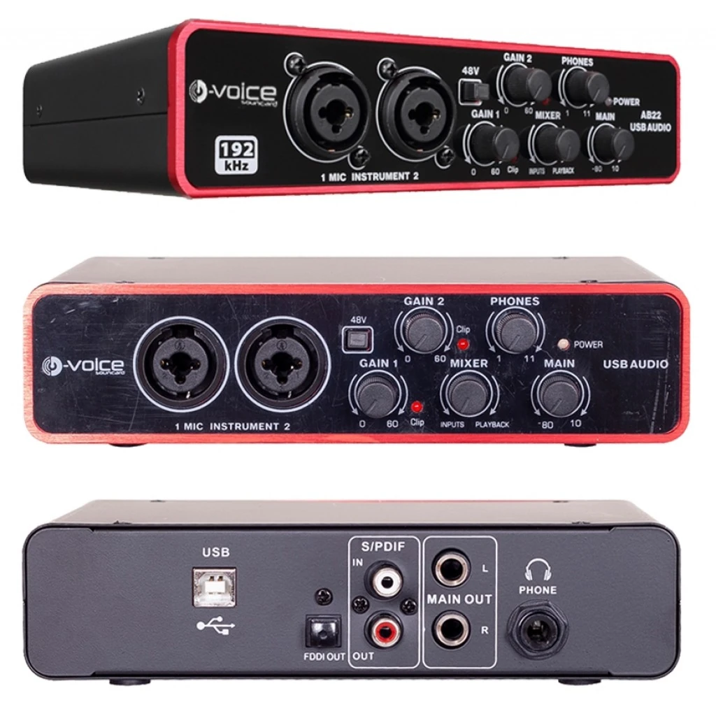 D-Voice Ab22 Usb Studyo Paket 2 detay