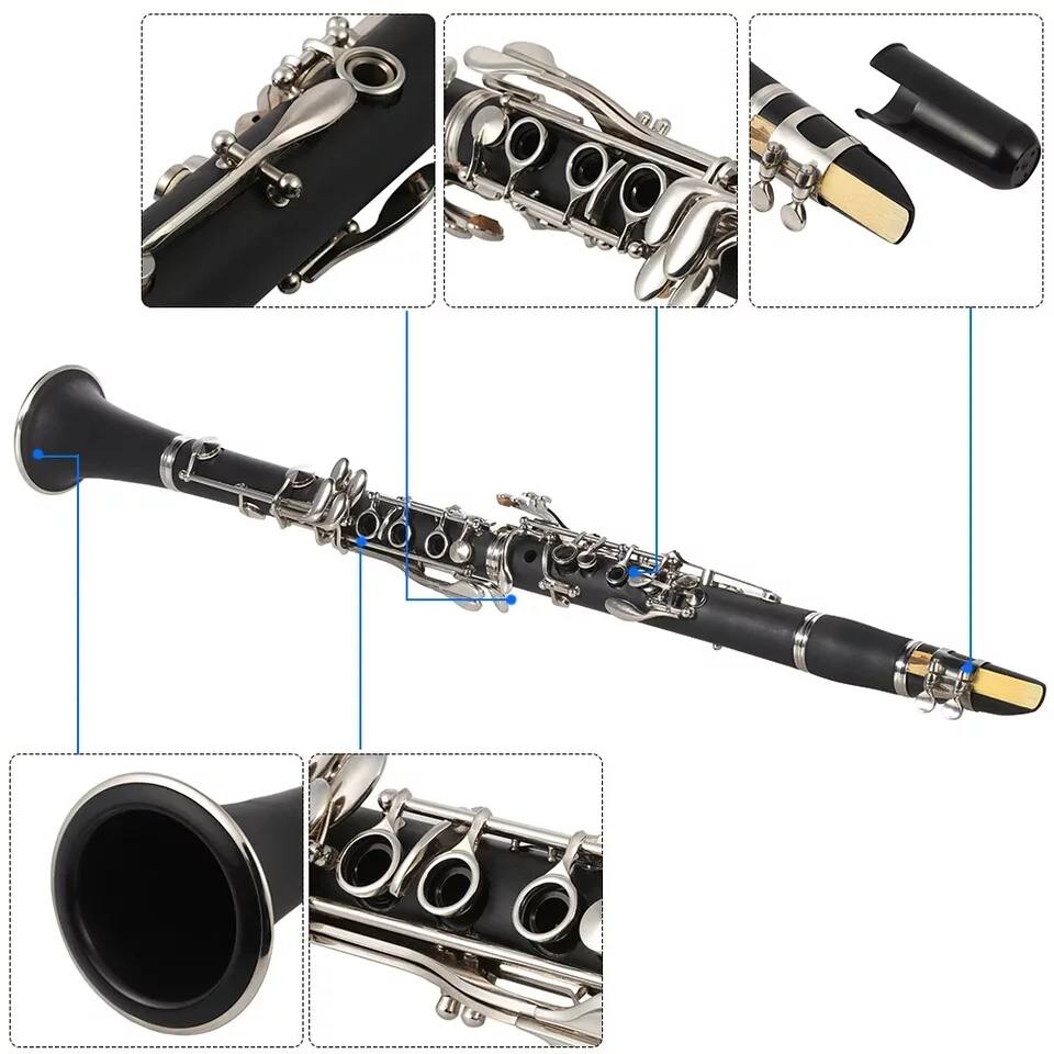 Castle Si-Bemol Ccl-100 Klarnet detay