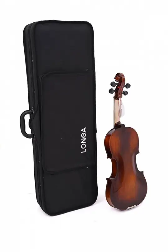 Longa LV-145 MH Profesyonel Lüx Kare Çantalı Keman Seti