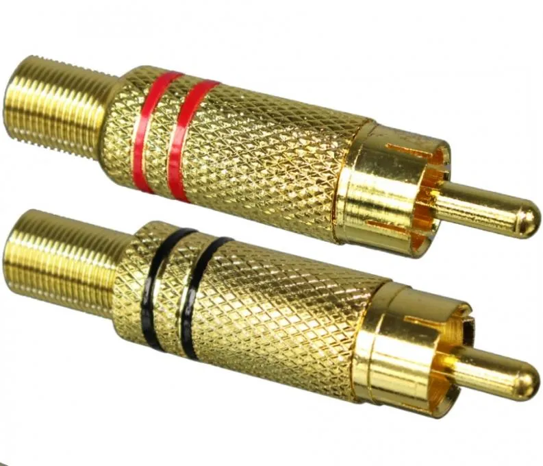 Notel SH2151 Altın Renkli RCA Fiş