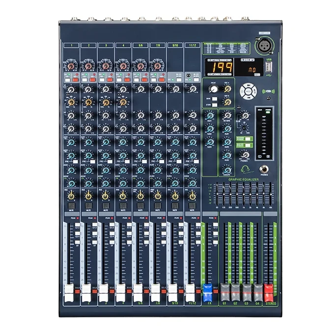 Ga-12 12 Kanal Aux Mixer görünüm