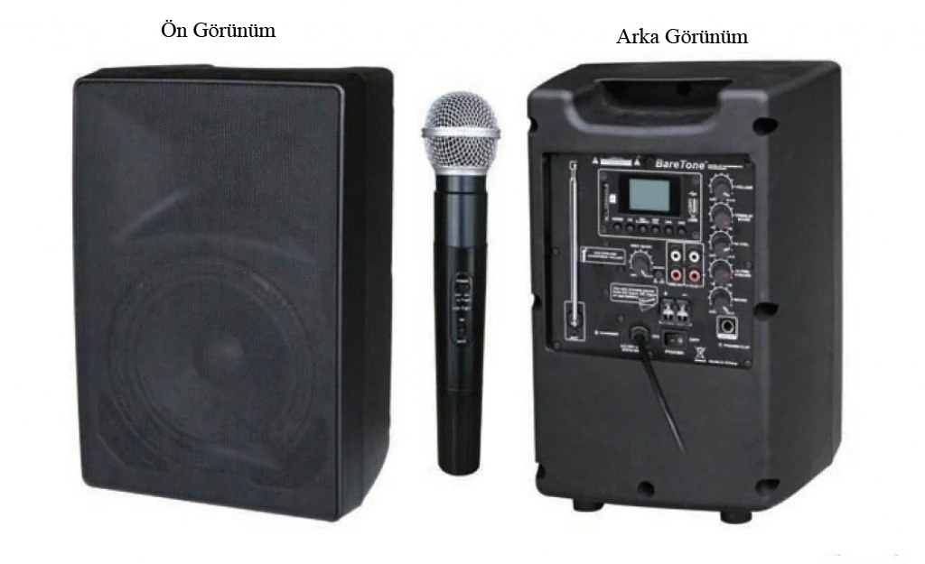 D-Sound Max-06Pa Taşınabilir Şarjlı Hoparlör