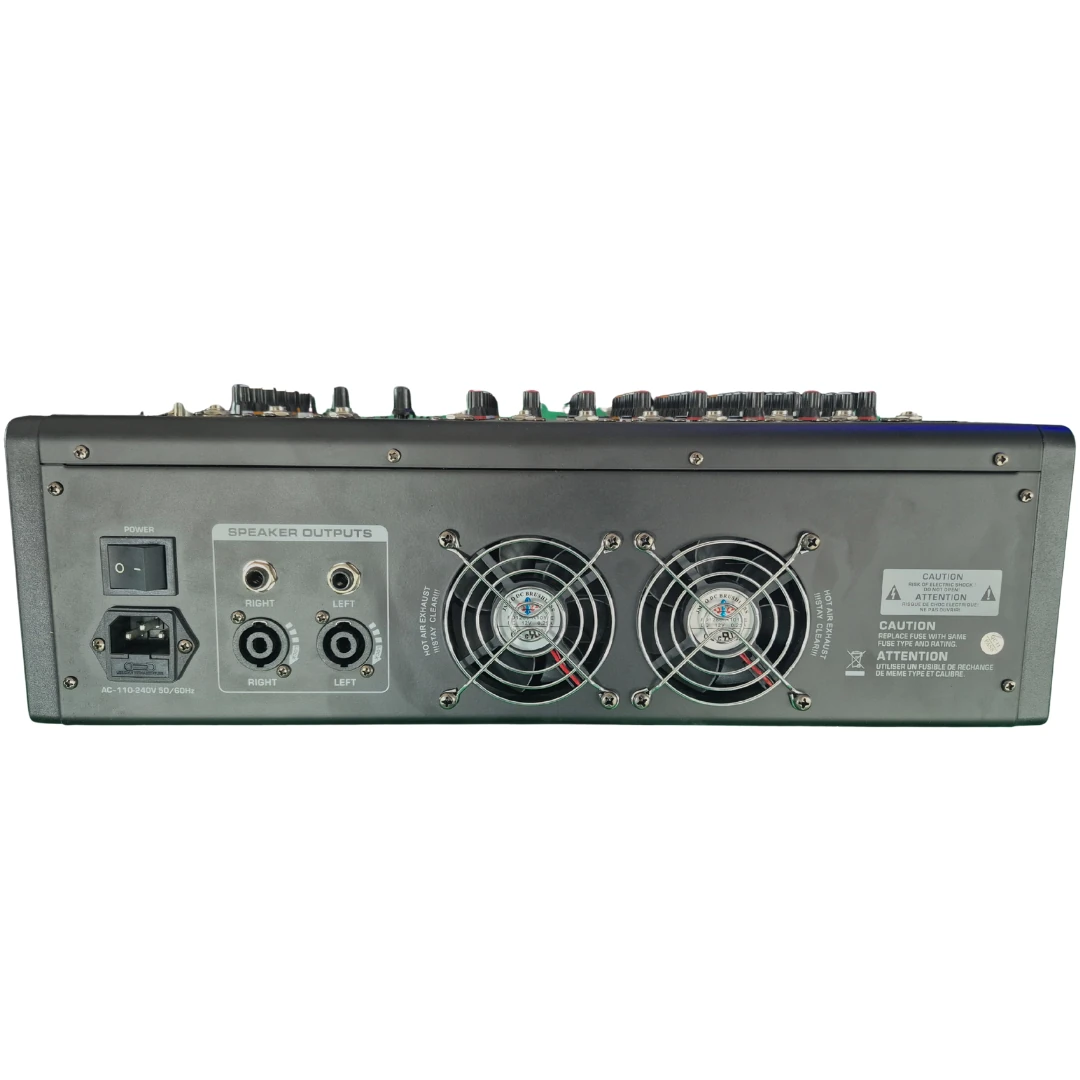 Bofmann BF-DJ8 8 Kanallı 2x350 Watt 99 DSP Efektli Bluetooth Ve USB Özellikli Amfili Mikser Detay