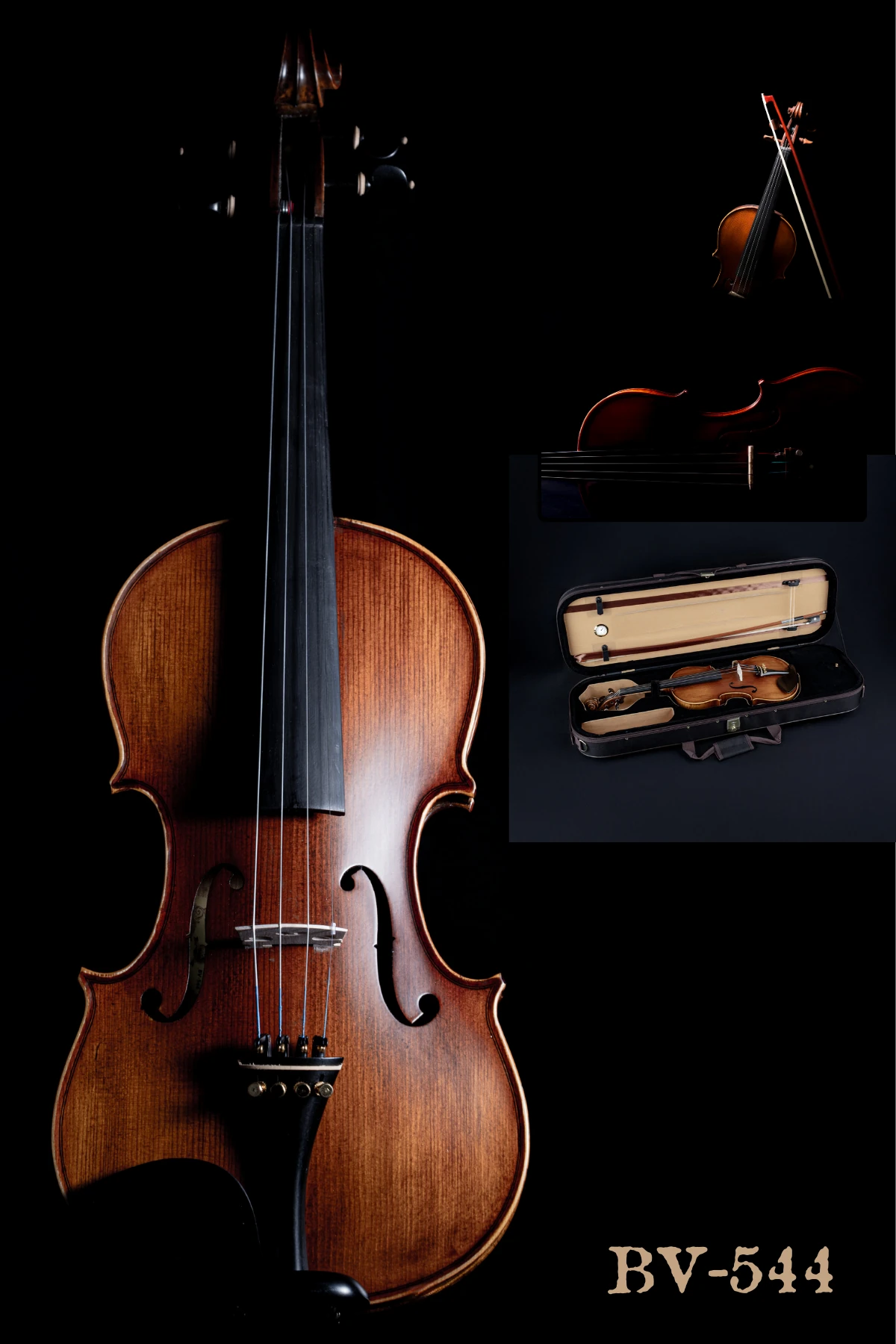 Bremen Bv-544 Tam Boy Profesyonel El Yapımı Keman