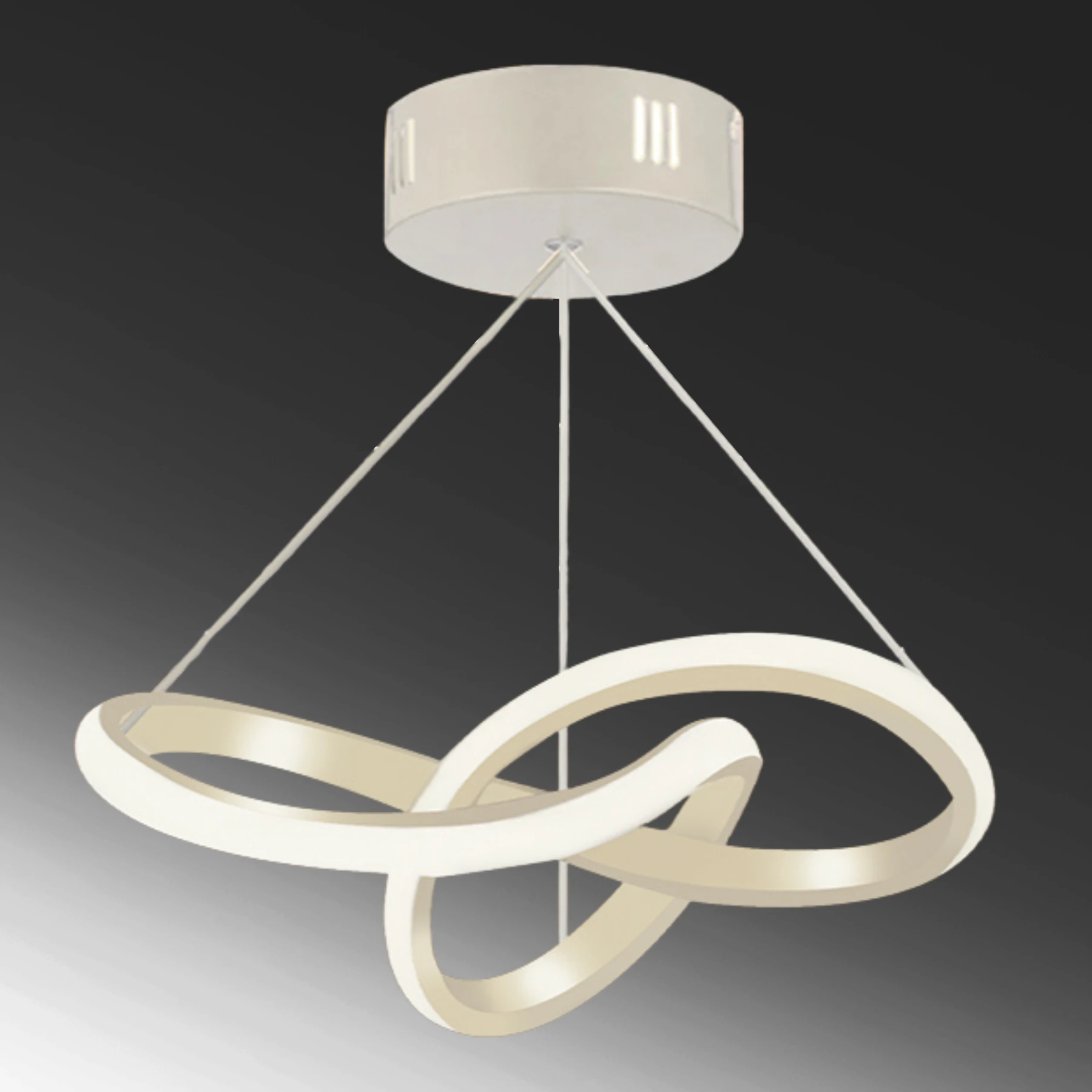 Auras Modern Sarkıt Avize - Ultra Led Beyaz Işık