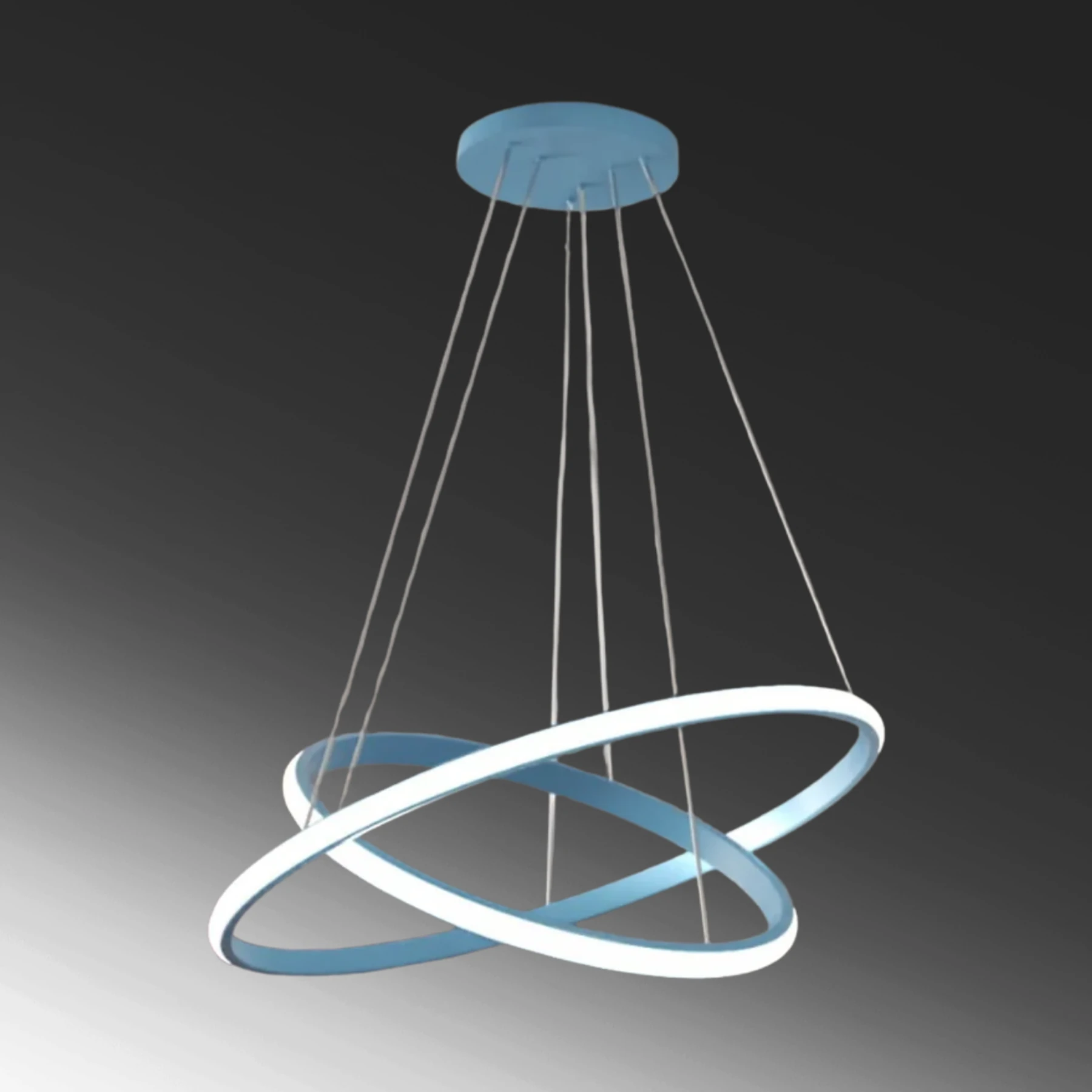 Roben 2'li Modern Sarkıt Led Avize