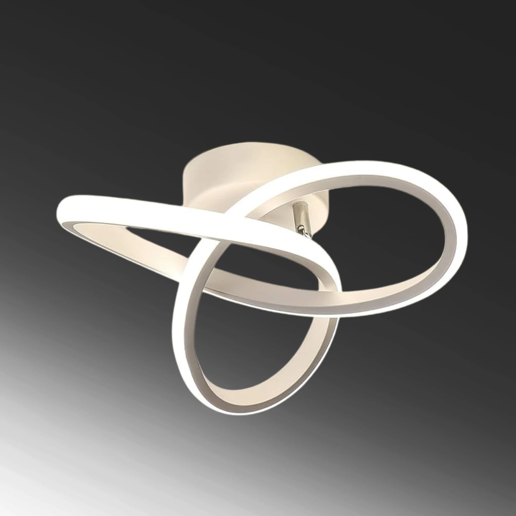 Elagant Modern Plafonyer Tekli Led Avize