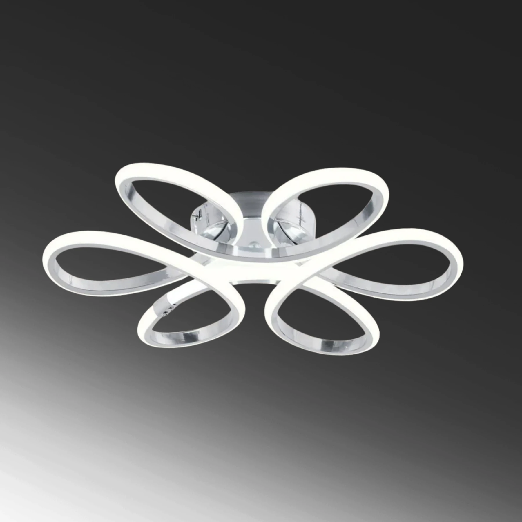 Stalya Plafonyer Modern Led Avize - Beyaz Işık