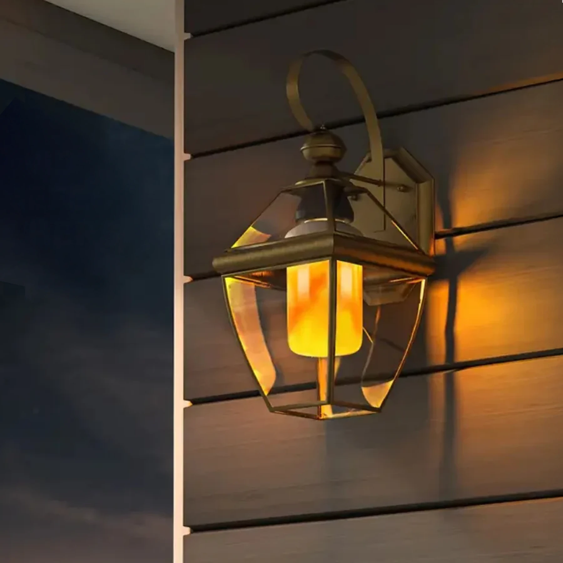 Alev Efektli 3 Farklı Modlu Ampul (5W)