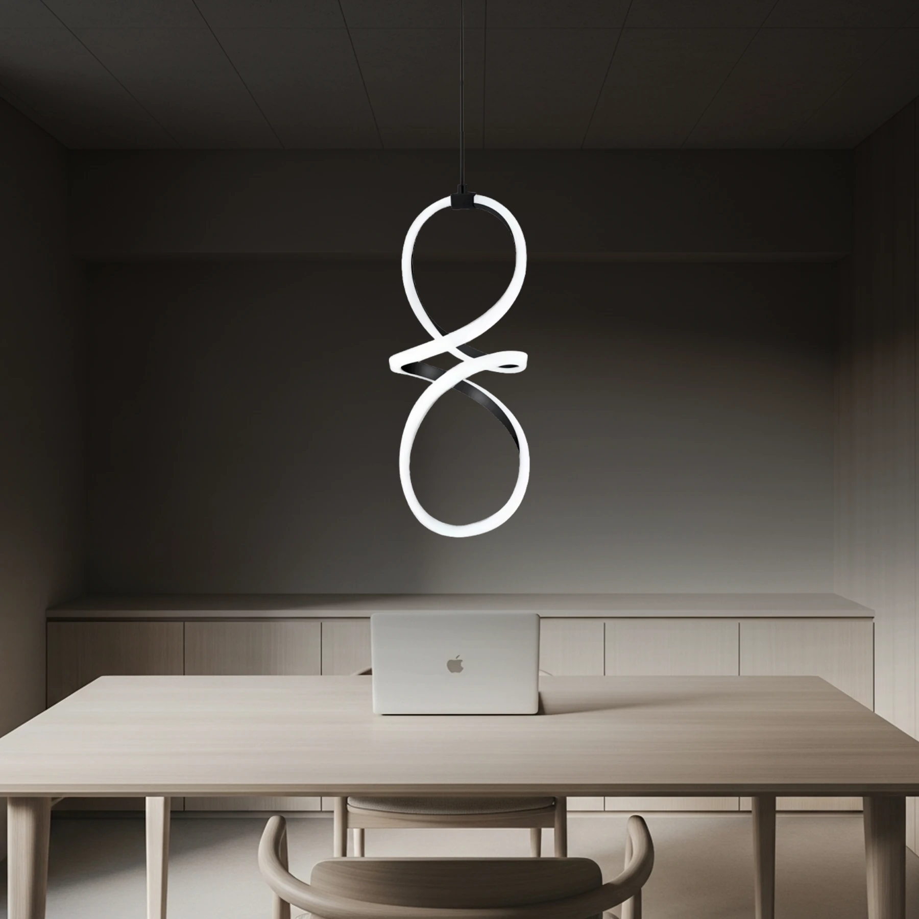 Damira Modern Tekli Sarkıt Led Avize - Ultra Led Beyaz Işık