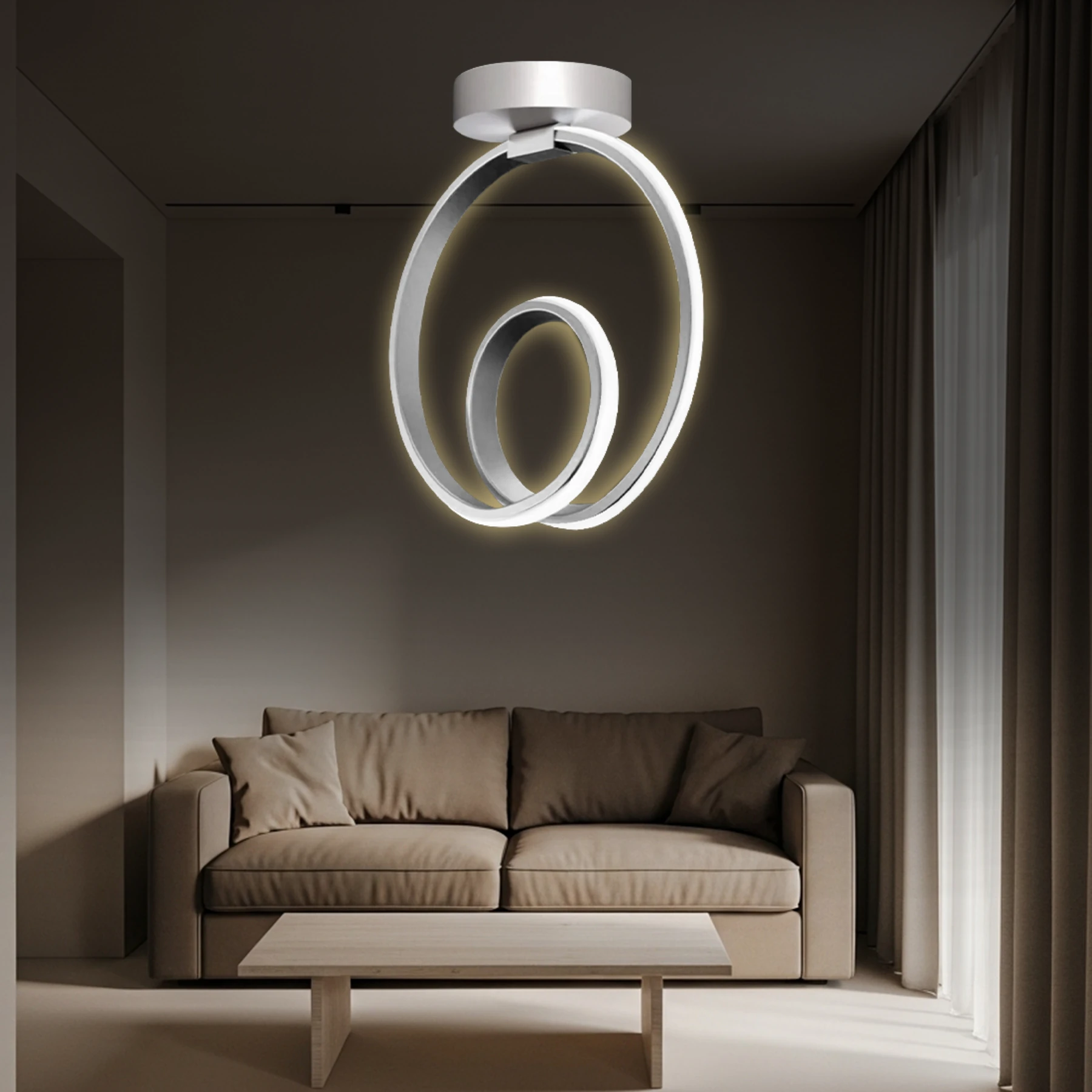 Orjen Plafonyer Modern Led Avize