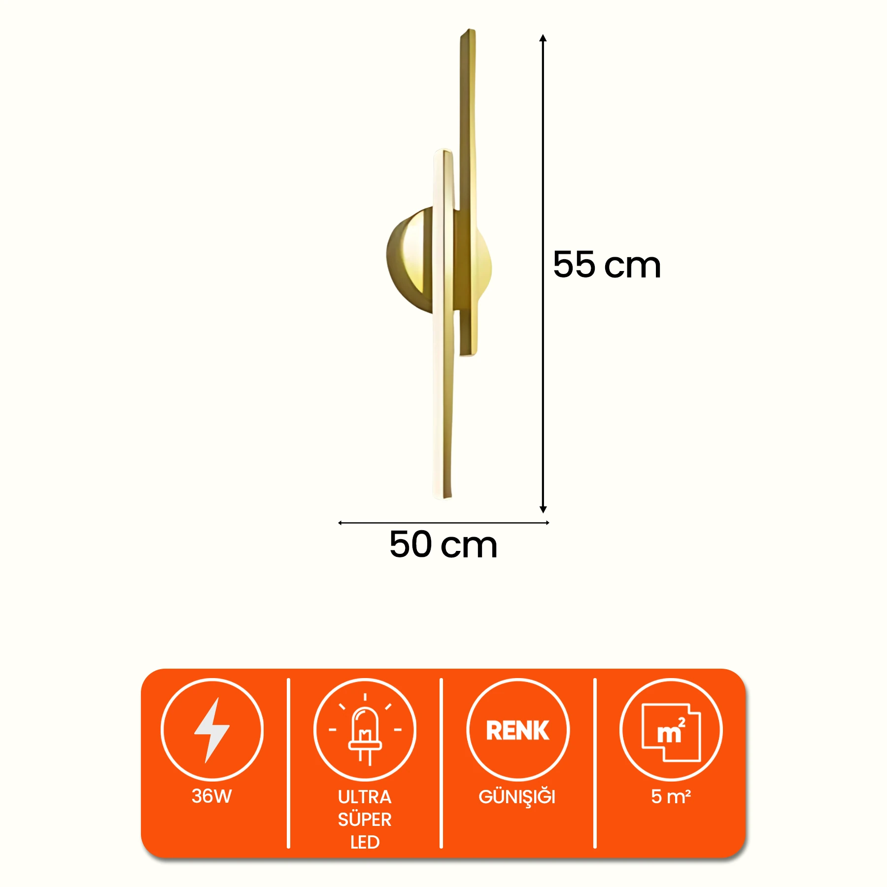  Adelya Eskitme Modern Dekoratif Ledli Aplik - Günışığı