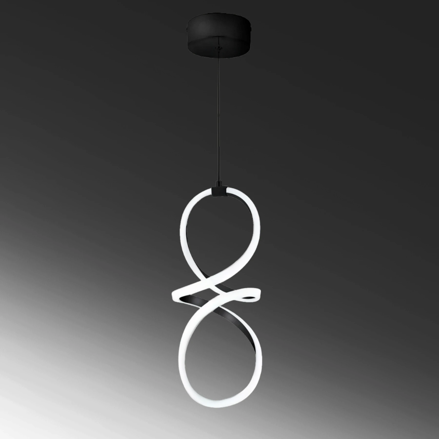 Damira Modern Tekli Sarkıt Led Avize - Ultra Led Beyaz Işık