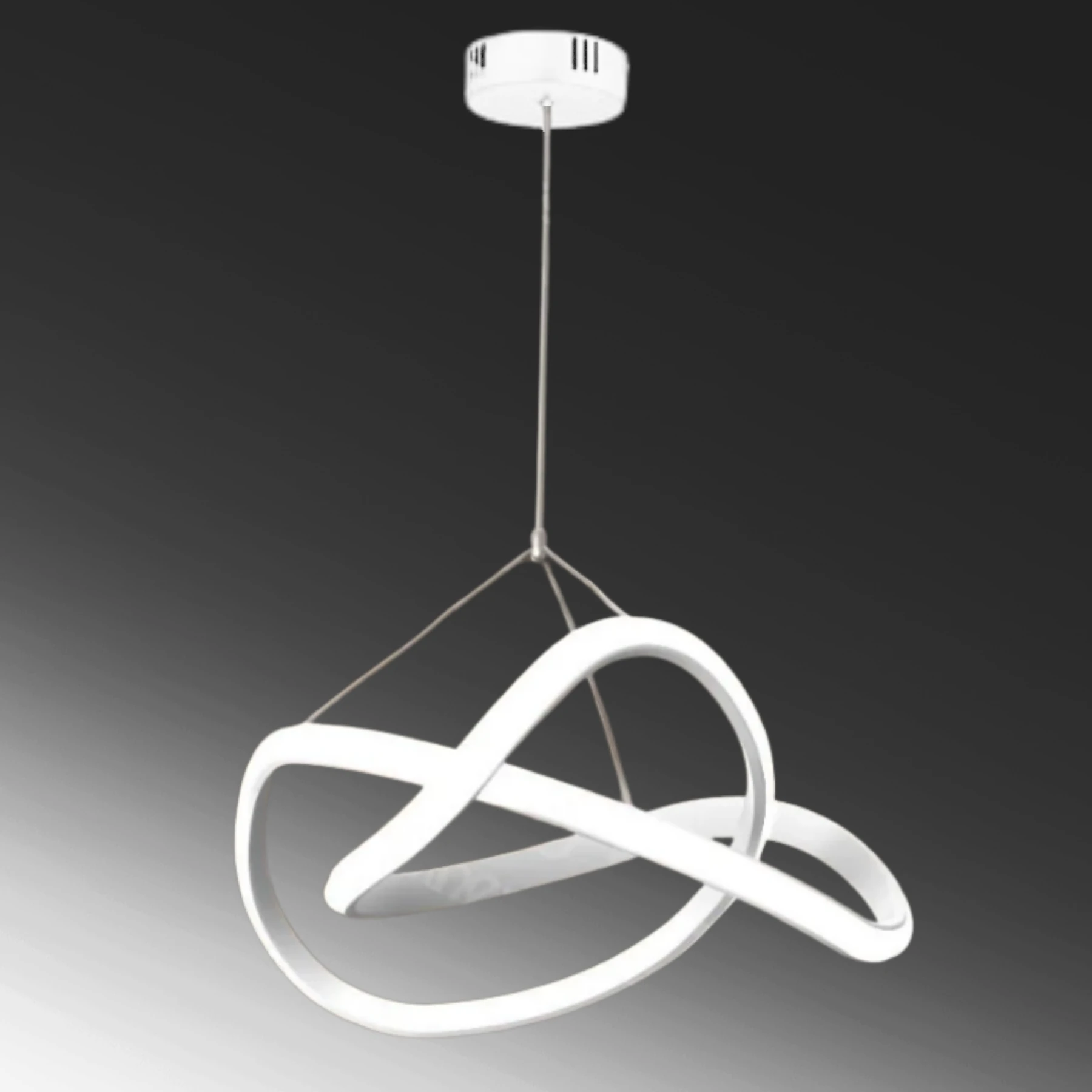 Efsira Modern Tekli Sarkıt Led Avize - Ultra Led Beyaz Işık