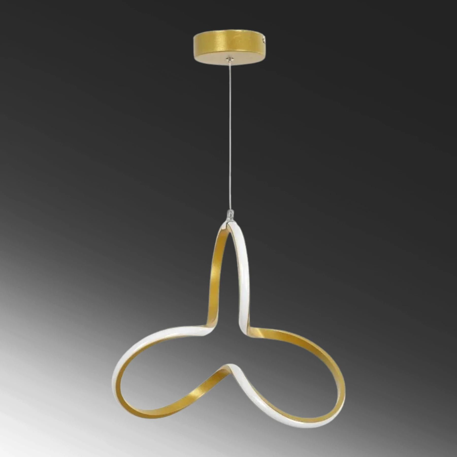 Clovia Tekli Sarkıt Led Avize - Ultra Led Beyaz Işık