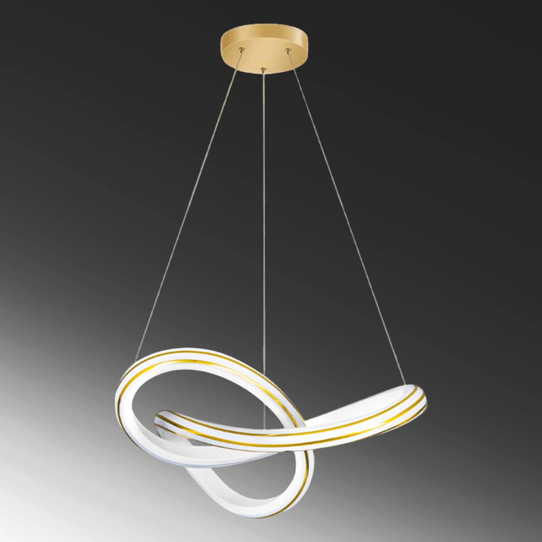 Aleyo Özel Tasarım Sarkıt Avize - Ultra Led Beyaz Işık