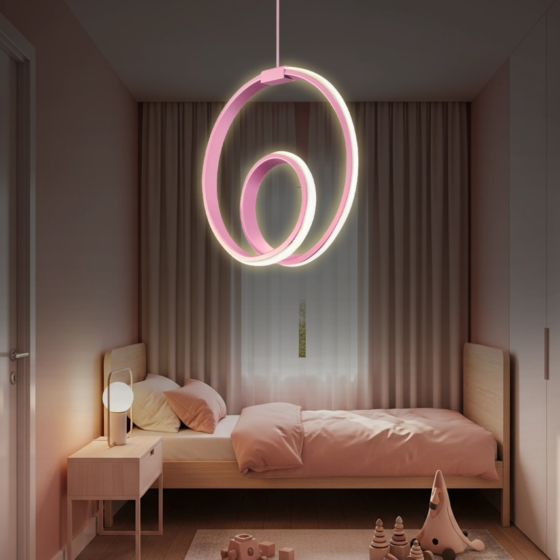 Orjen Tekli Sarkıt Led Avize