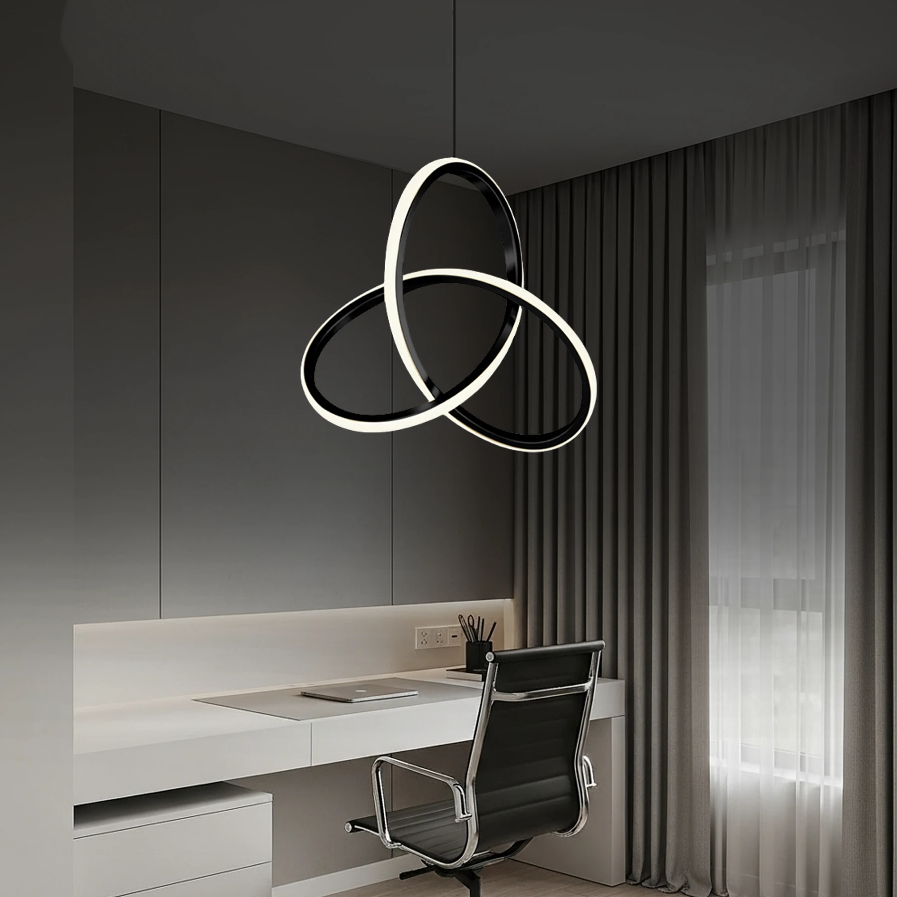 Asia Modern Tasarım Sarkıt Led Avize - Ultra Led Beyaz Işık