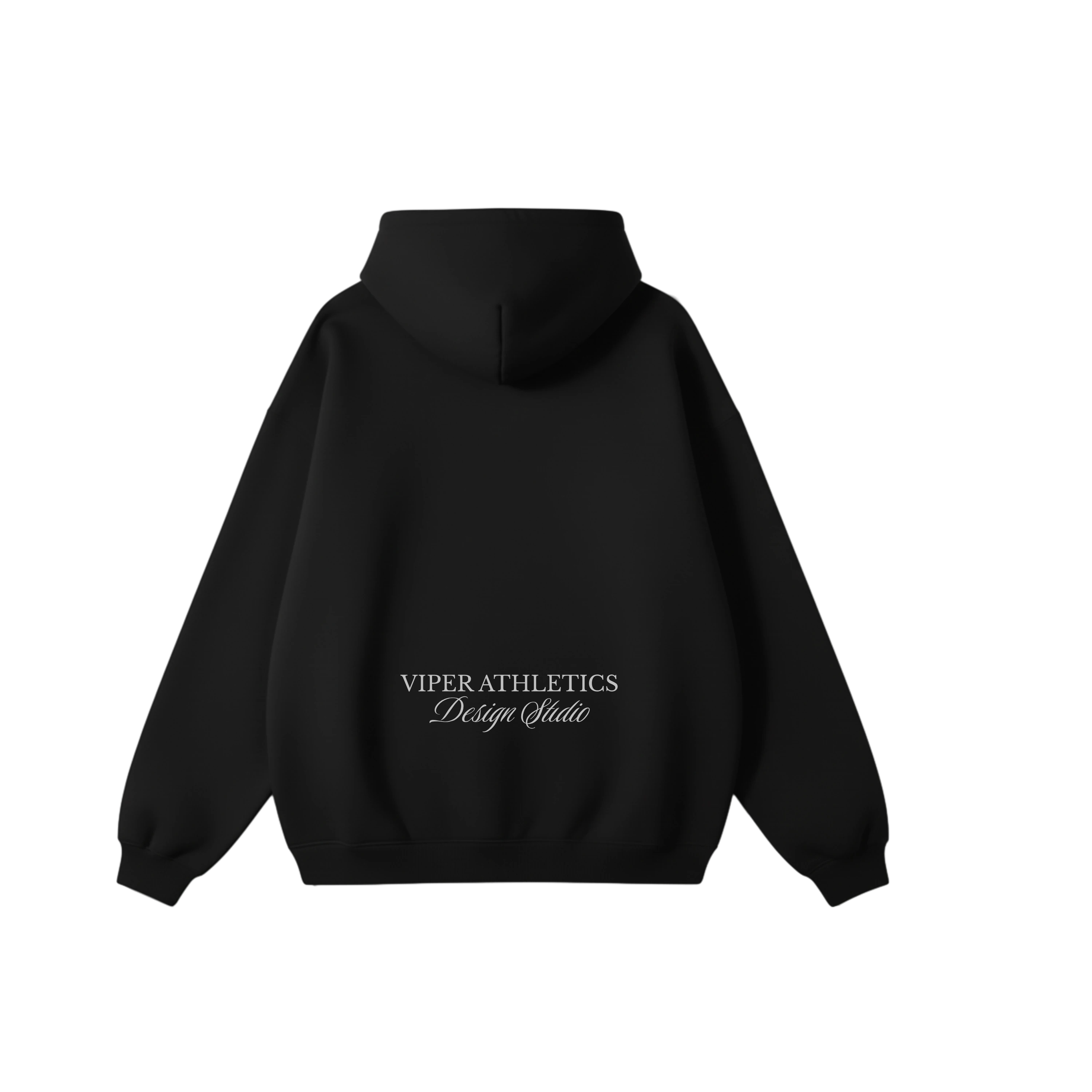 SIGNATURE DISTRESSED HOODIE BLACK