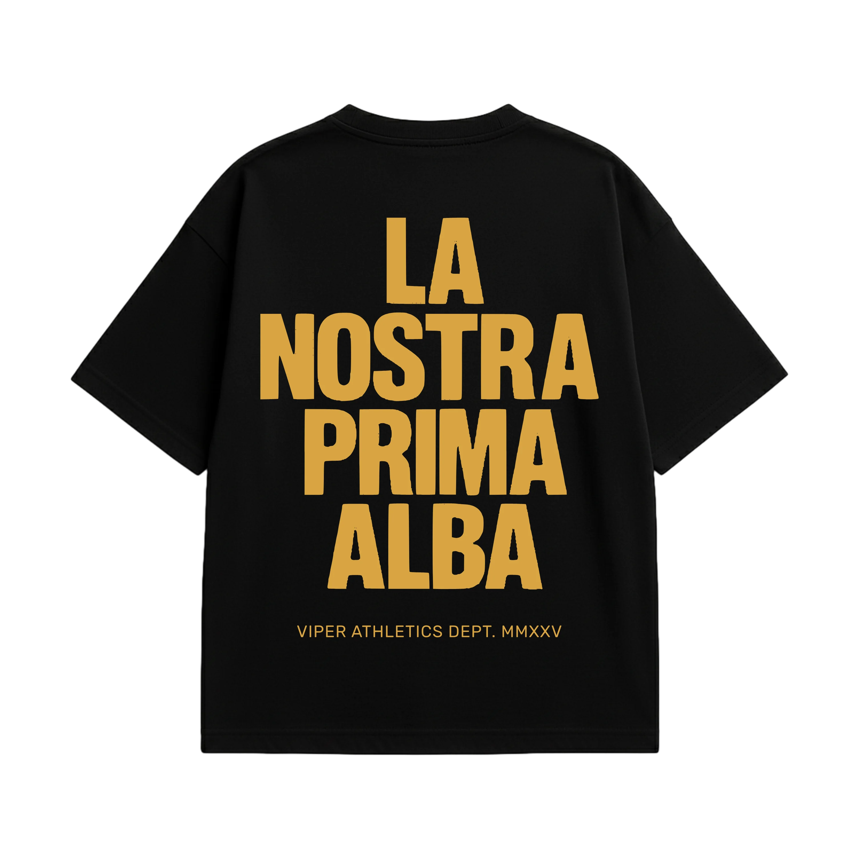 LA NOSTRA TEE BLACK