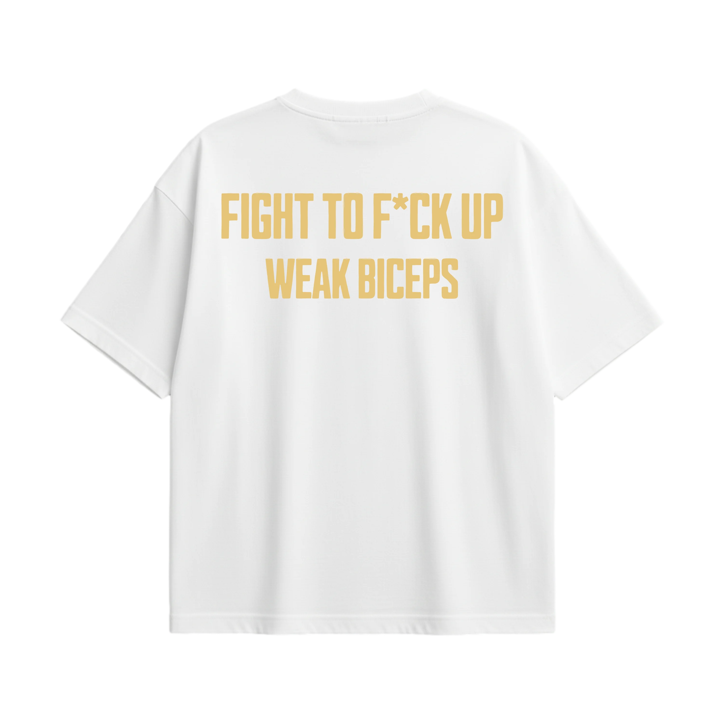 FIGHT TEE WHITE