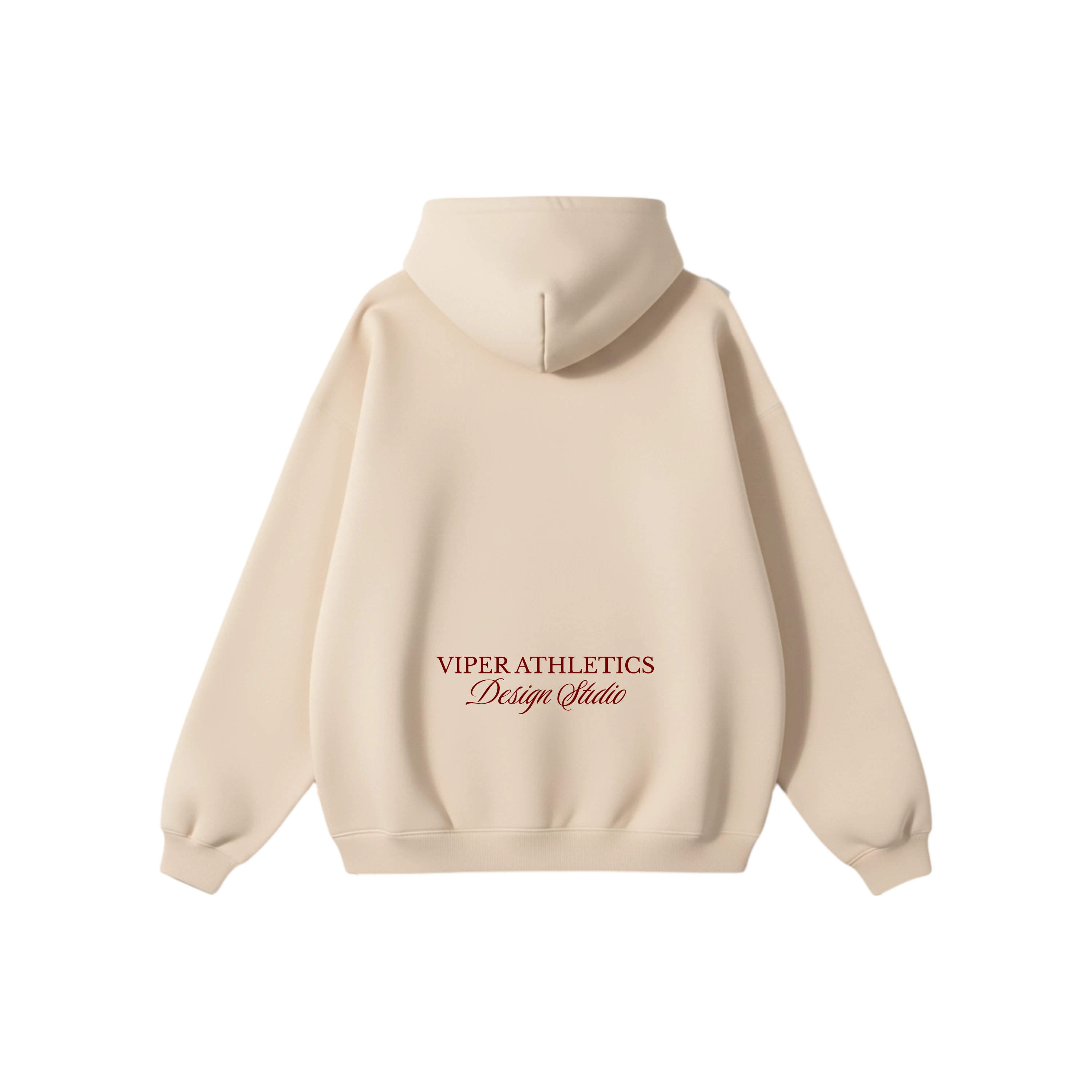 SIGNATURE DISTRESSED HOODIE BEIGE