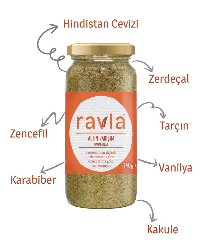 Ravla Altın Karışım - 140g