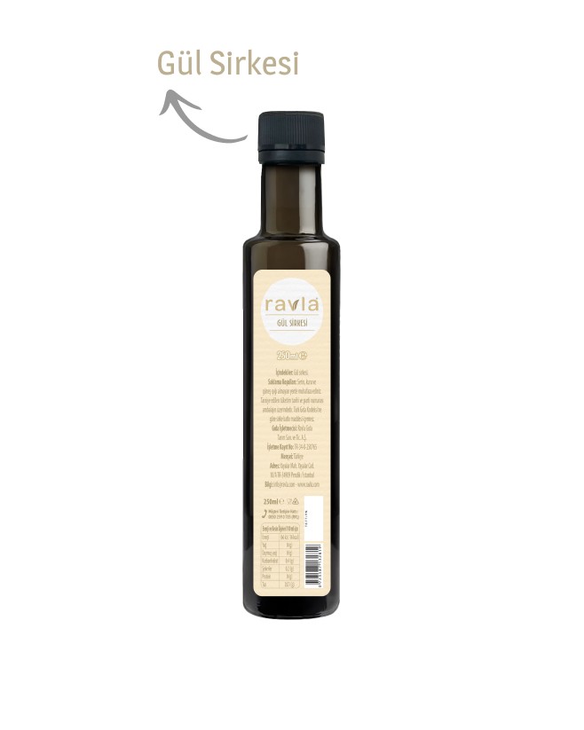 Ravla Gül Sirkesi - 250ml