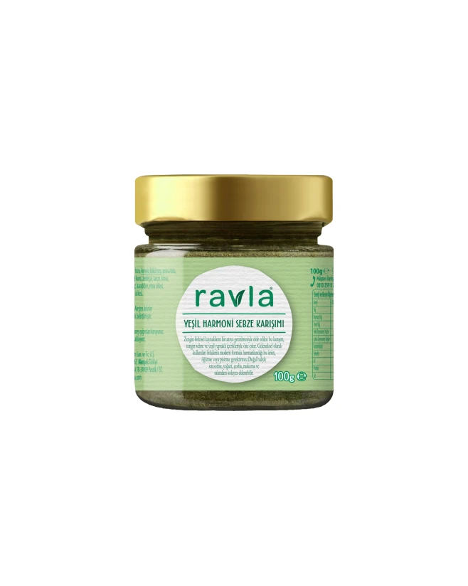 Ravla Yeşil Harmoni Sebze Karışımı - 100g (x10)