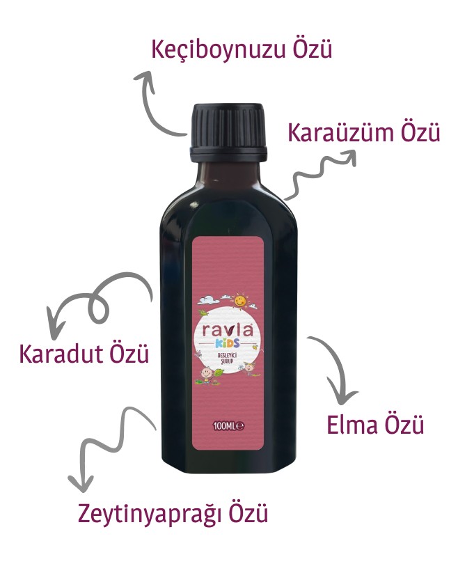 Ravla Kids Besleyici Karışım (Ağır Metal Analizli) - 100ml