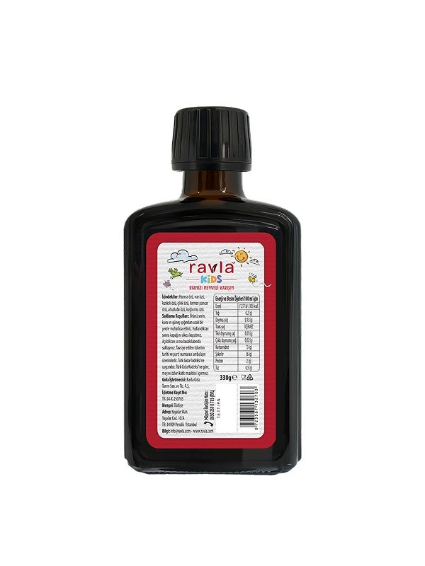 Ravla Kids Kırmızı Meyveli Karışım - 330g