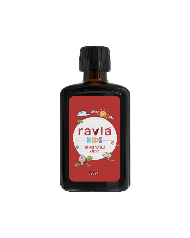 Ravla Kids Kırmızı Meyveli Karışım - 330g