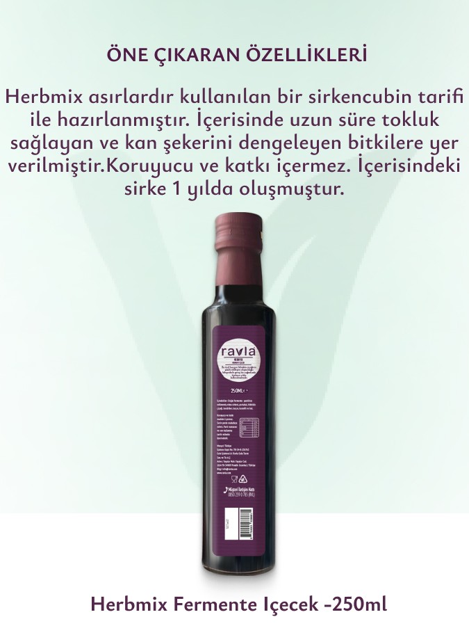 Ravla Herbmix (Fermente İçecek) - 250ml