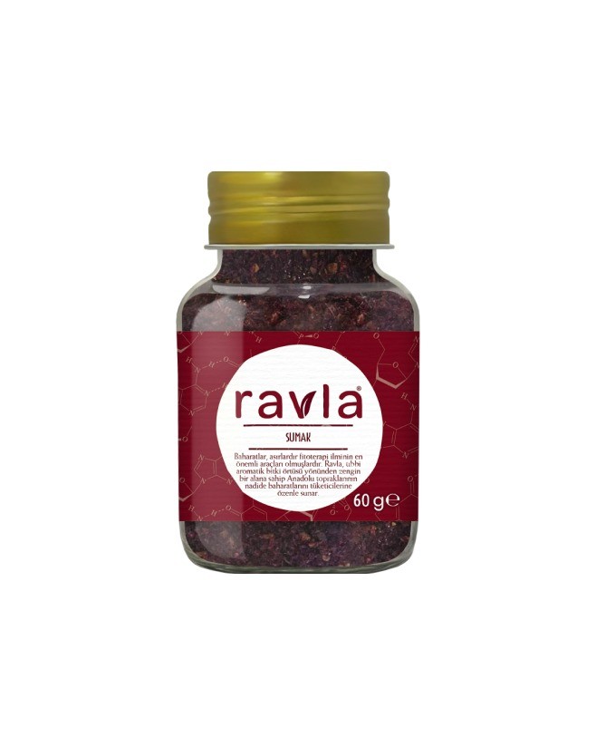 Ravla Sumak (Ağır Metal ve Pestisit Analizli) - 60g