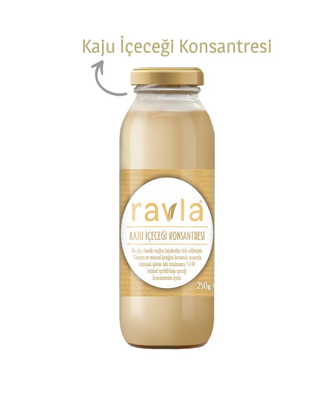 Ravla Kaju İçeceği Konsantresi - 250g 