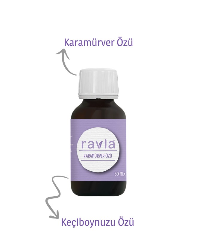 Kara Mürver Özü (KORUYUCU KATKI MADDESİ ANALİZLİ) - 50ml