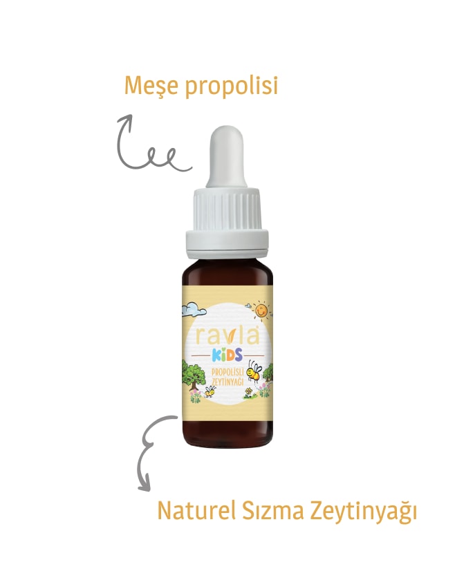 2'li Ürün - Ravla Kids Propolisli Zeytinyağ - 20ml