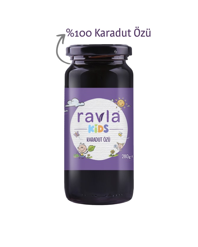 Ravla Kids Karadut Özü - 280g