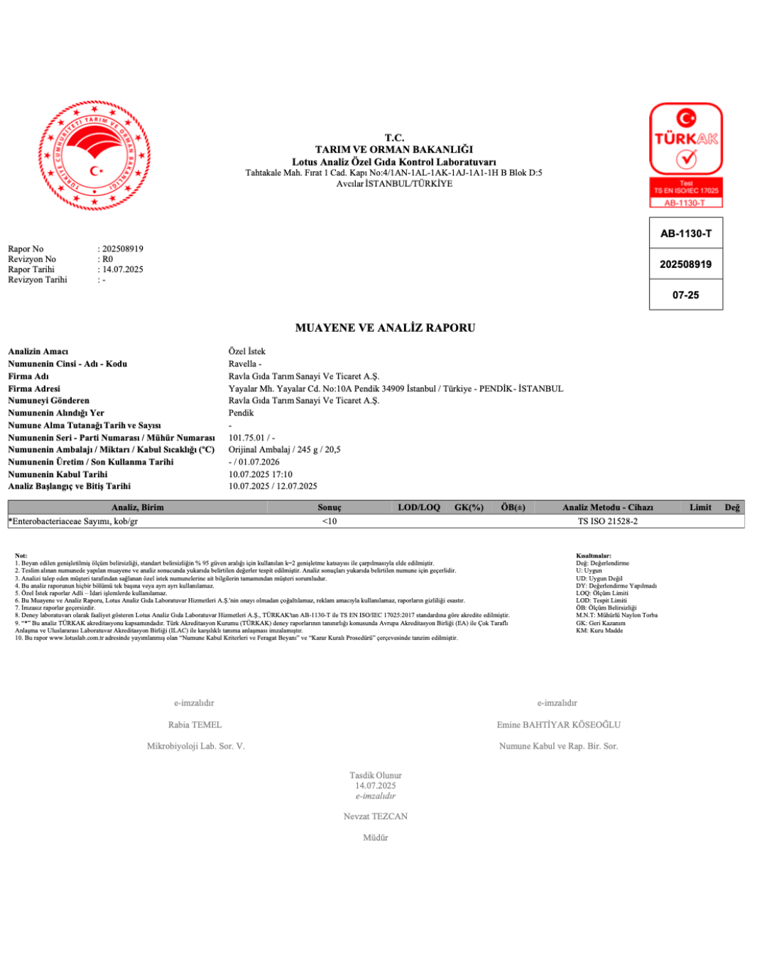 Ravella Ballı Kakaolu Fındık Kreması - 245g