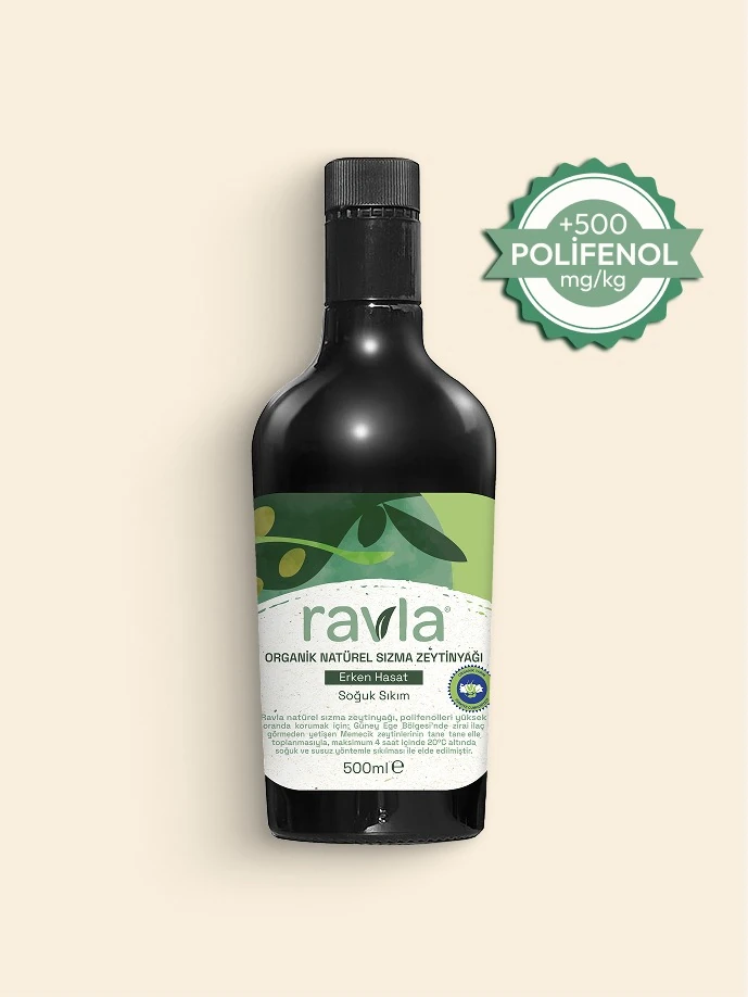Ravviva serum 本日限定値引き Ravla Organik Erken Hasat Zeytinyağı – İçimlik 500 ml