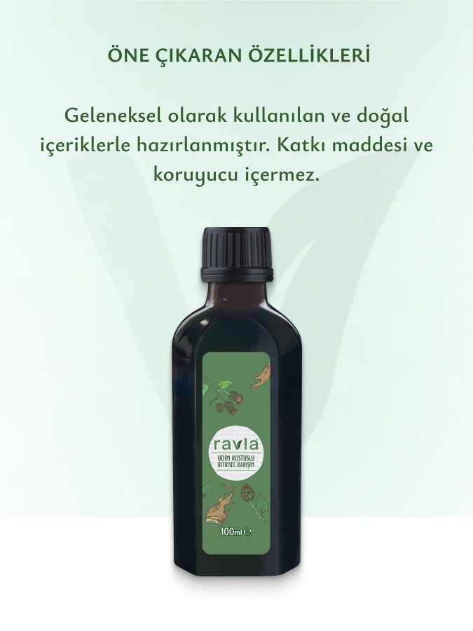 Ravla Udim Kostuslu Bitkisel Karışım - 100ml