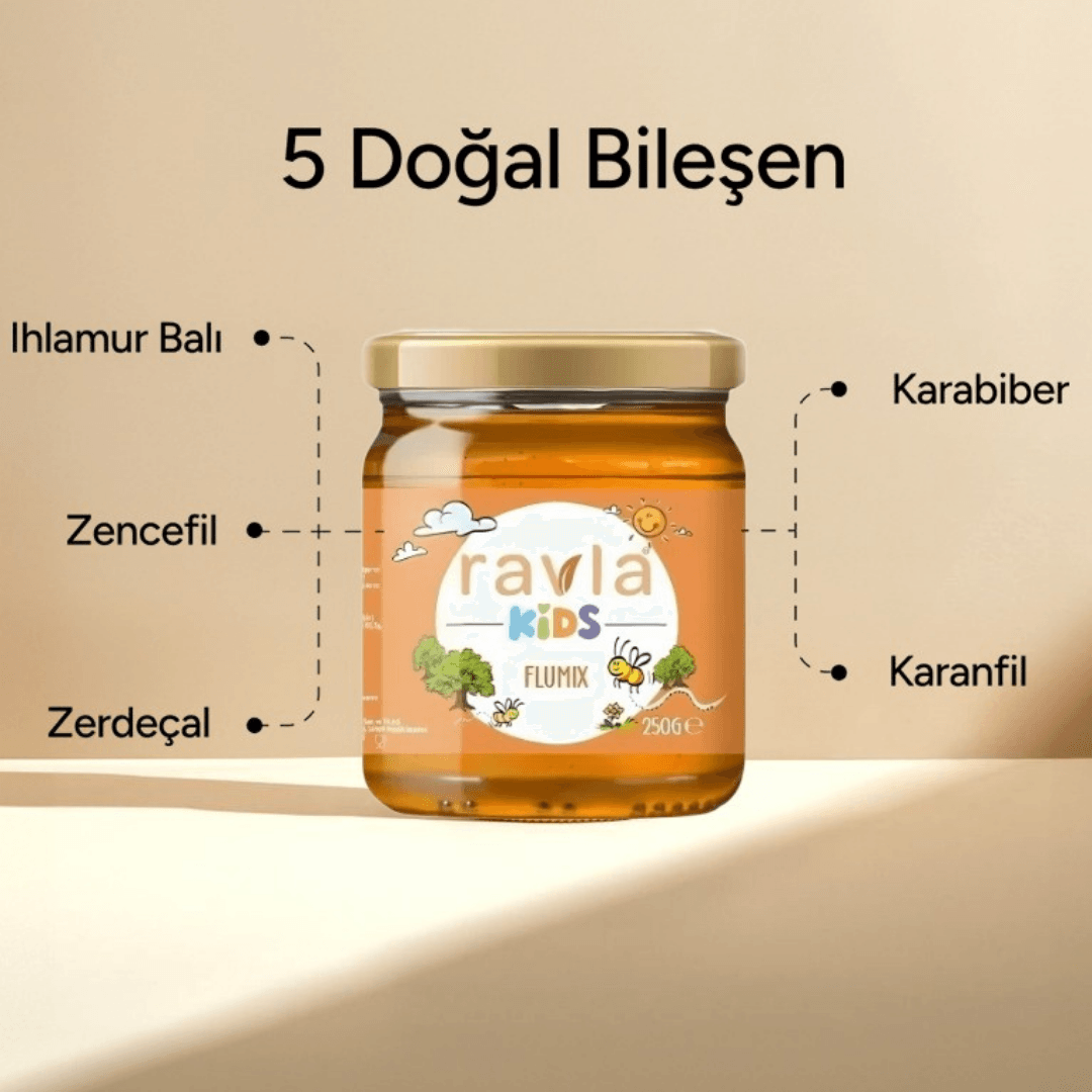 Flumix / Ihlamur Ballı, Zencefilli, Zerdeçallı