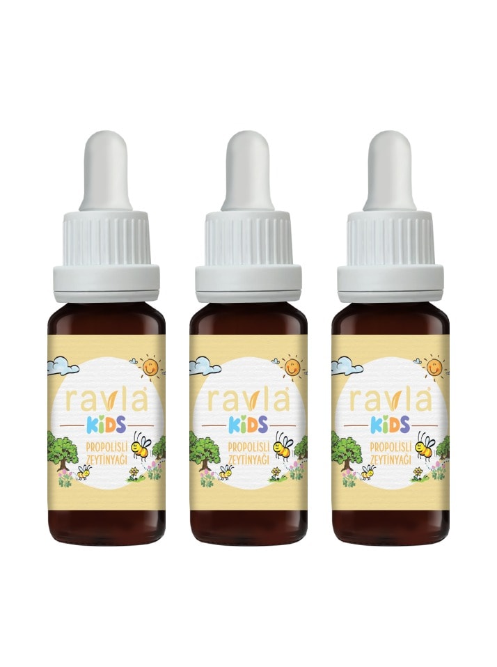 3'lü Ürün - Ravla Kids Propolisli Zeytinyağ - 20ml