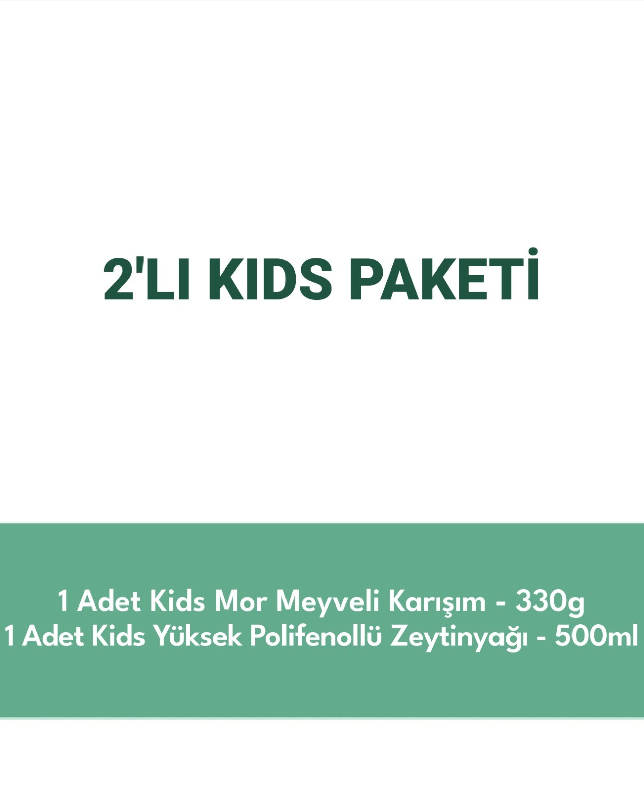 2'li Ürün - Ravla Kids Mor Meyveli Karışım - 330g / Ravla Kids Yüksek Polifenollü Organik Naturel Sızma Zeytinyağı - 500ml