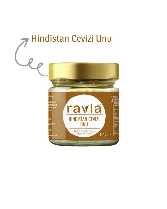 Ravla Hindistan Cevizi Unu - 110g 