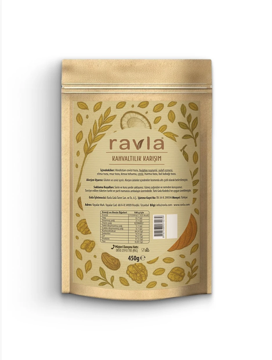 Ravla Kahvaltılık Karışım - 450g